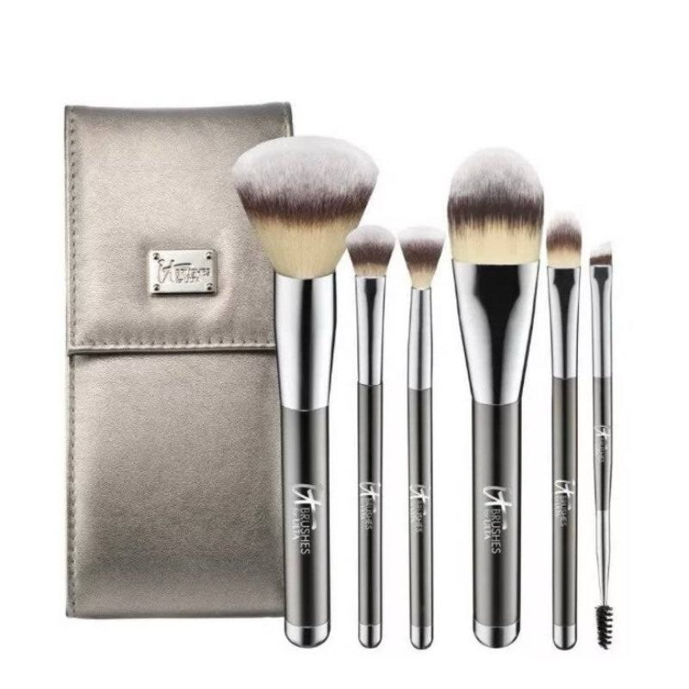 NEW IT Cosmetics Your SuperHeroes Full Size 6pc Brush Set
